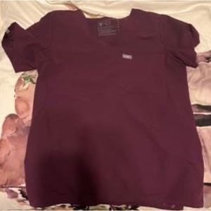 Purple Figs Set. Small Top, XS bottom.